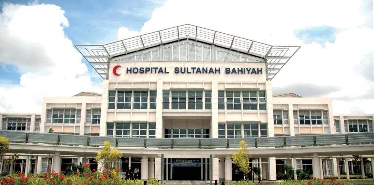 Hospital Sultanah Bahiyah - hospital utama Kedah yang sangat dekat dengan homestay Tuah Cemerlang
